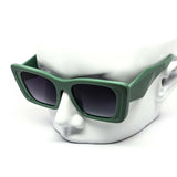 12 Pack: Trendy Dokebi Chunky Prism Wholesale Sunglasses