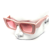 12 Pack: Trendy Dokebi Chunky Prism Wholesale Sunglasses