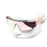 12 Pack: Retro Future Slim Jim Flex Burnt Mirror Wholesale Sunglasses