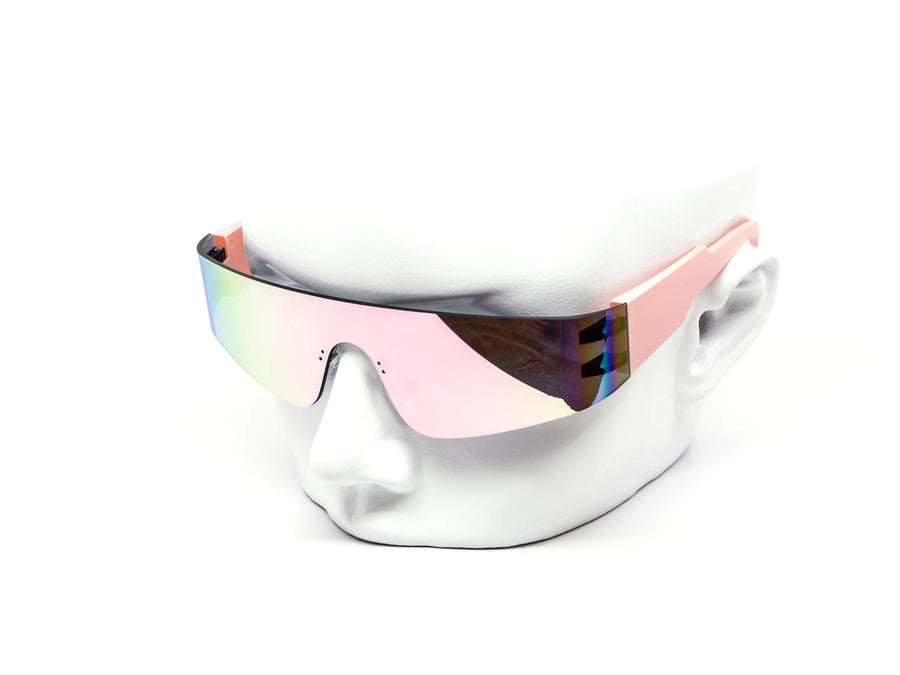 12 Pack: Retro Future Slim Jim Flex Burnt Mirror Wholesale Sunglasses