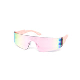 12 Pack: Retro Future Slim Jim Flex Burnt Mirror Wholesale Sunglasses