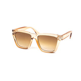 12 Pack: Chic Square Chunky Gold Accent Wholesale Sunglasses