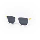 12 Pack: Chic Square Chunky Gold Accent Wholesale Sunglasses