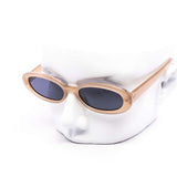 12 Pack: Elegant Minimalist Slender Straight Oval Wholesale Sunglasses