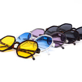 12 Pack: Trendy Classy Octagon Color Wholesale Sunglasses