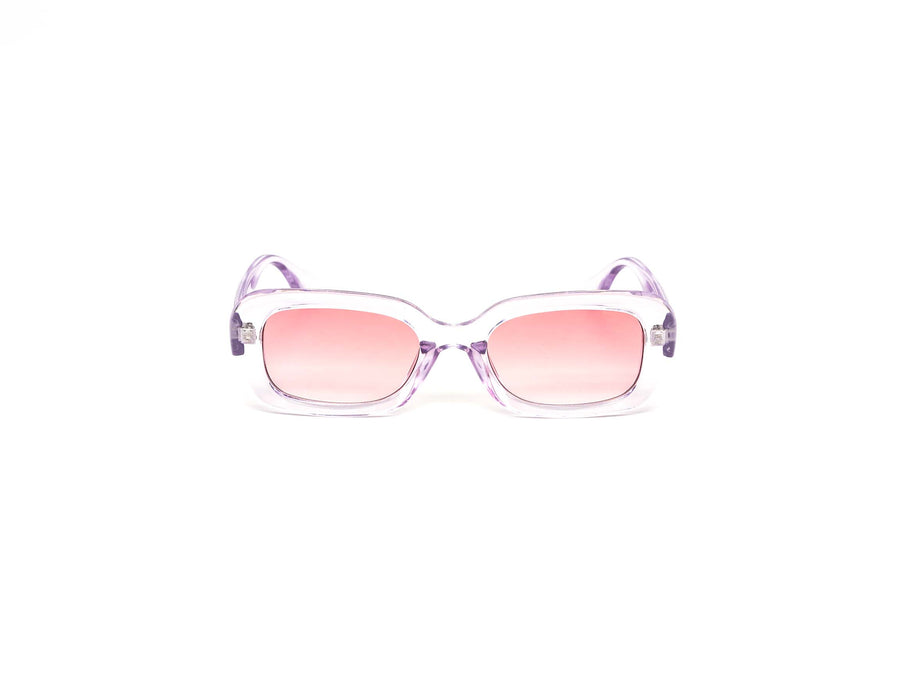 12 Pack: Crystal Square Chunky Color Wholesale Sunglasses
