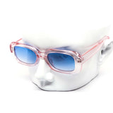 12 Pack: Crystal Square Chunky Color Wholesale Sunglasses