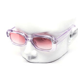 12 Pack: Crystal Square Chunky Color Wholesale Sunglasses