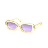 12 Pack: Crystal Square Chunky Color Wholesale Sunglasses