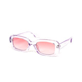 12 Pack: Crystal Square Chunky Color Wholesale Sunglasses