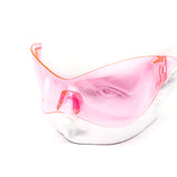 12 Pack: Oversized Face Contour Shield Color Wholesale Sunglasses