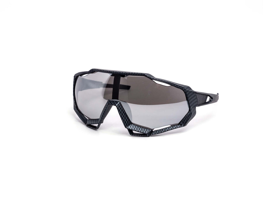 12 Pack: Master Chief Performance Shield Burnt Mirror Wholesale Sunglasses