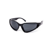 12 Pack: Swift Teardrop Oval Fashion Semi-rimless Wholesale Sunglasses