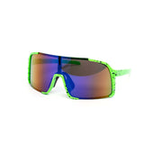 12 Pack: Streamline Sport Splatter Burnt Mirror Wholesale Sunglasses
