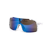 12 Pack: Streamline Sport Splatter Burnt Mirror Wholesale Sunglasses