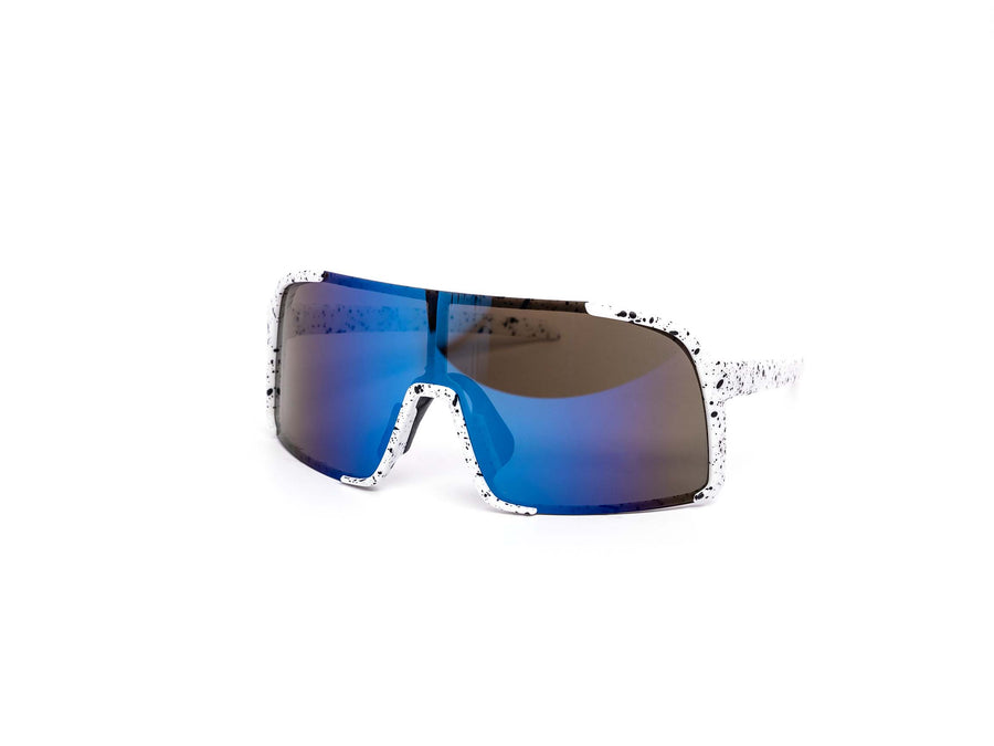 12 Pack: Streamline Sport Splatter Burnt Mirror Wholesale Sunglasses