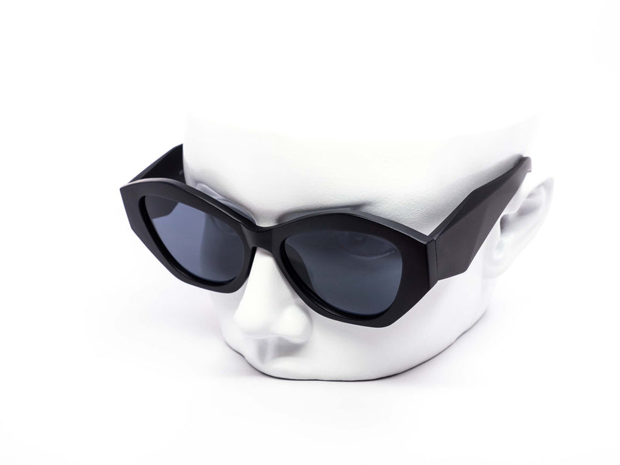12 Pack: Trendy Chunky Bonny Prism Abstract Wholesale Sunglasses