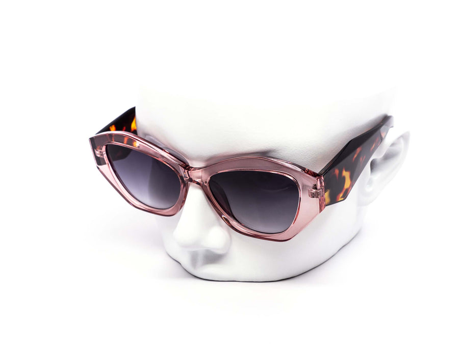12 Pack: Trendy Chunky Bonny Prism Abstract Wholesale Sunglasses
