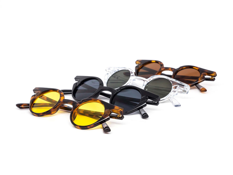 12 Pack: Mini Circle Fire Fashion Wholesale Sunglasses