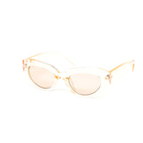 12 Pack: Petite Aubrey Rounded Cateye Wholesale Sunglasses