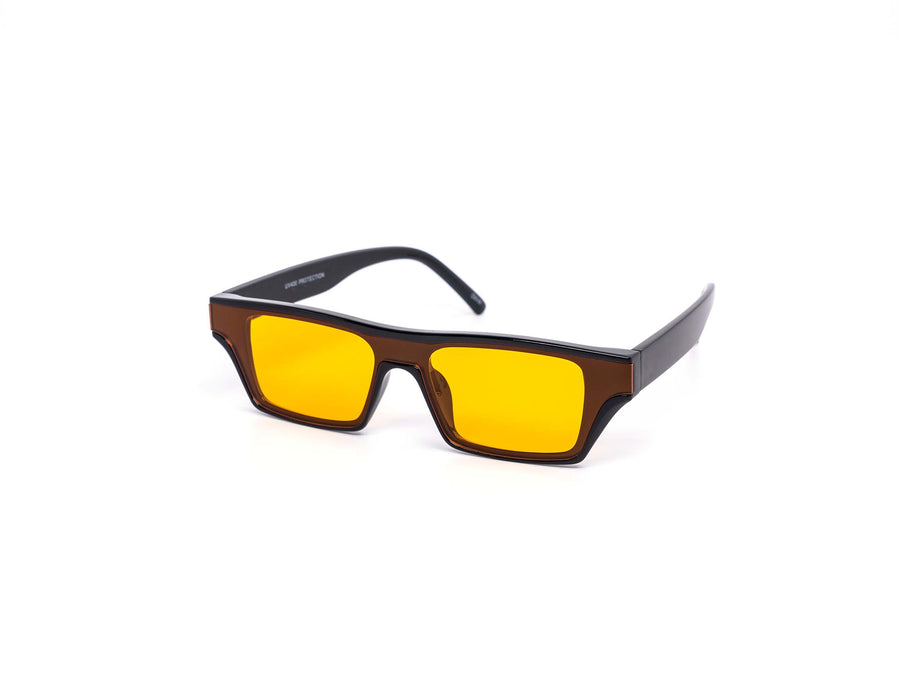 12 Pack: Retro Club Soda Pop Semi-Rimless Wholesale Sunglasses