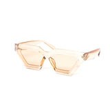 12 Pack: New Fashion Geometric Concave Wholesale Sunglasses