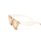 12 Pack: New Fashion Geometric Concave Wholesale Sunglasses