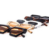 12 Pack: New Fashion Geometric Concave Wholesale Sunglasses