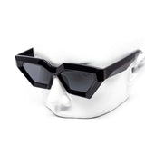 12 Pack: New Fashion Geometric Concave Wholesale Sunglasses