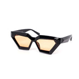 12 Pack: New Fashion Geometric Concave Wholesale Sunglasses