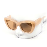 12 Pack: Blocky Cateye Square Wholesale Fashion Sunglasses