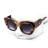 12 Pack: Blocky Cateye Square Wholesale Fashion Sunglasses