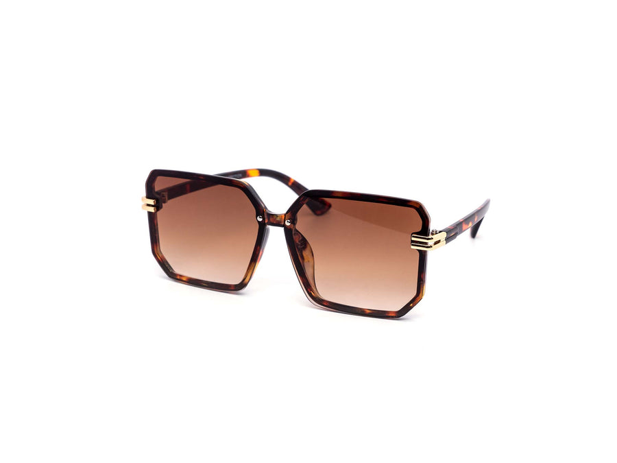 12 Pack: Oversized Rimless Modern Square Gradient Wholesale Sunglasses