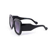 12 Pack: Modern Retro Oversized Round Chunky Wholesale Sunglasses