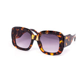 12 Pack: Modern Retro Oversized Round Chunky Wholesale Sunglasses