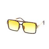 12 Pack: Super Modern Blend Square Aviator Wholesale Sunglasses