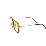 12 Pack: Super Modern Blend Square Aviator Wholesale Sunglasses
