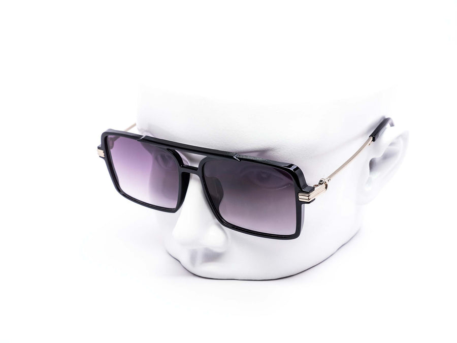 12 Pack: Super Modern Blend Square Aviator Wholesale Sunglasses