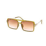 12 Pack: Super Modern Blend Square Aviator Wholesale Sunglasses