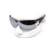 12 Pack: Trendy Rimless Star Wrapper Wholesale Sunglasses