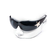 12 Pack: Trendy Rimless Star Wrapper Wholesale Sunglasses