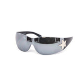 12 Pack: Trendy Rimless Star Wrapper Wholesale Sunglasses