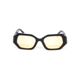 12 Pack: Chunky Italic Jackie Hexagon Wholesale Sunglasses