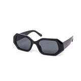 12 Pack: Chunky Italic Jackie Hexagon Wholesale Sunglasses