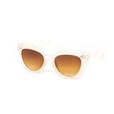 12 Pack: Super Cateye Square Chunky MVL Wholesale Sunglasses