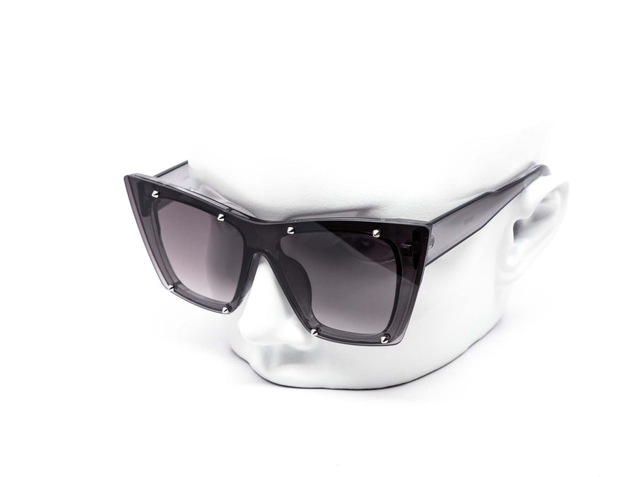 12 Pack: High Fashion Rimless Spike Studded Cateye Wholesale Sunglasses
