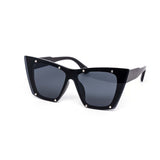 12 Pack: High Fashion Rimless Spike Studded Cateye Wholesale Sunglasses