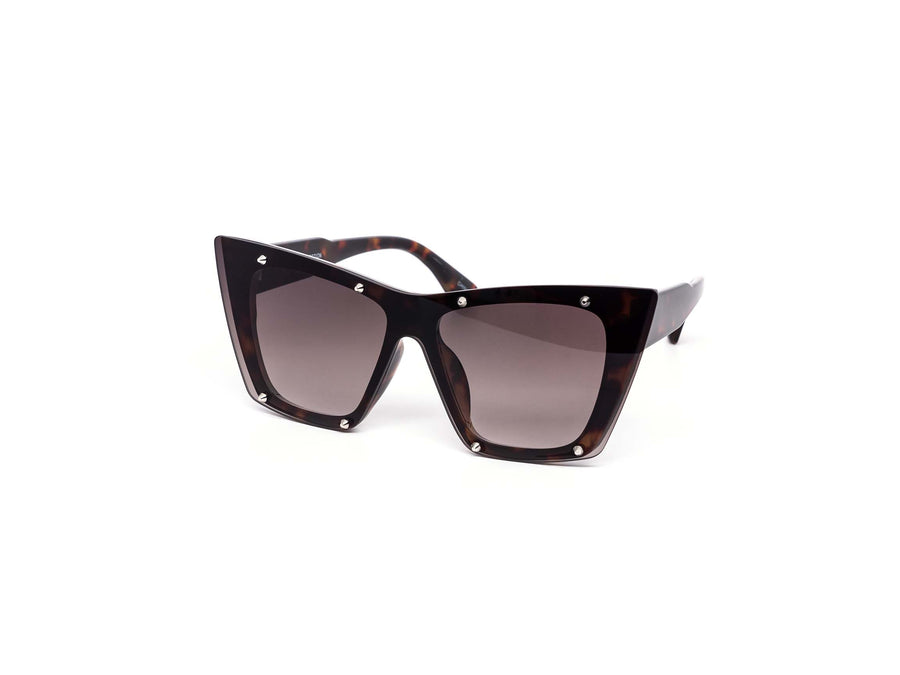 12 Pack: High Fashion Rimless Spike Studded Cateye Wholesale Sunglasses