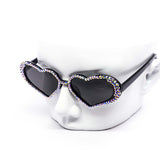 12 Pack: Ice Drip Heart Wholesale Sunglasses