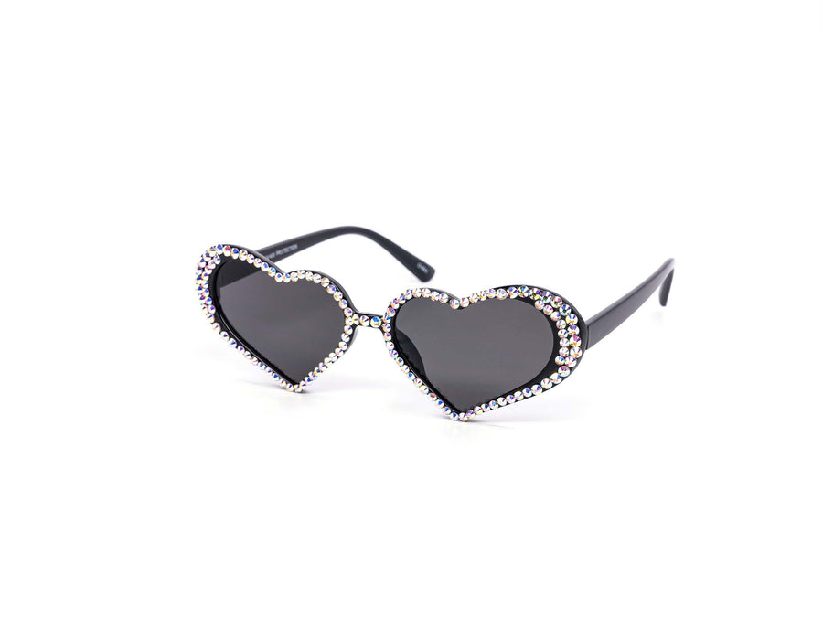 12 Pack: Ice Drip Heart Wholesale Sunglasses